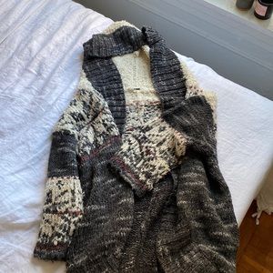 Beautiful vintage Free People Snowflake Cardigan